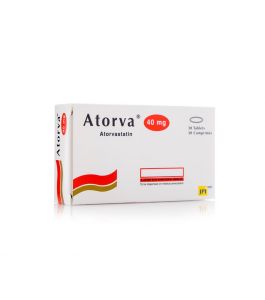 Atorva 40 Mg Tablet 30Pcs