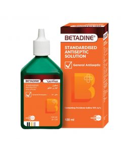 Betadine Antiseptic Solution 120 Ml