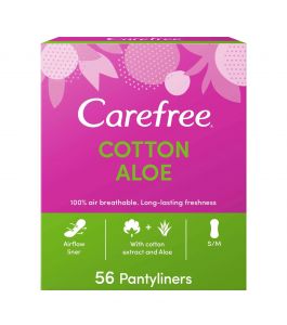 Carefree Aloe Vera 56 Pcs