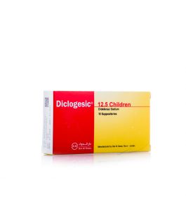 DICLOGESIC 12.5MG SUPP.
