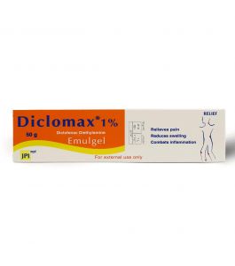 Diclomax 1% Emulgel 50 Gm