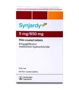 Synjardy 5 850 Mg 60 Tablets