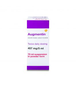 Augmentin 457 Mg Suspension 70 Ml