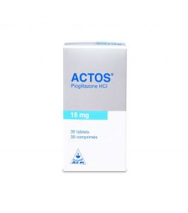 Actos 15 Mg Tablet 30Pcs