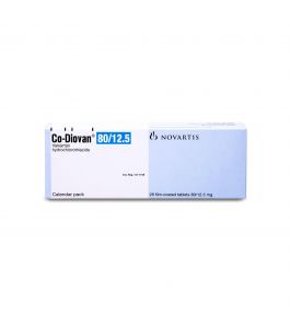 Co-Diovan 80/12.5 Mg Tablet 28Pcs