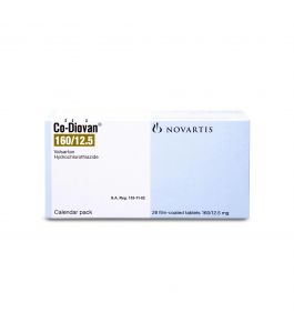 Co-Diovan 160/12.5 Mg Tablet 28Pcs