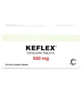 Keflex 500 Mg Tablet 20Pcs