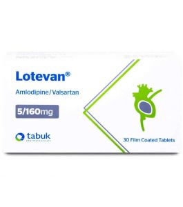 Lotevan 5  160 Mg Tablet 30