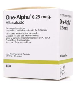 One Alpha 0.25 Mcg Capsule 100Pcs