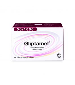 Gliptamet 50/1000 Mg Tablet 56 Piece
