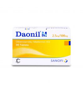 Daonil M 2.5/500 Mg Tablet 30