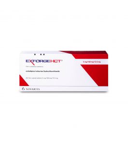 Exforge Hct 5Mg/160Mg/12.5Mg Tablets 28