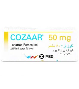Cozaar 50 Mg Tablet 28Pcs