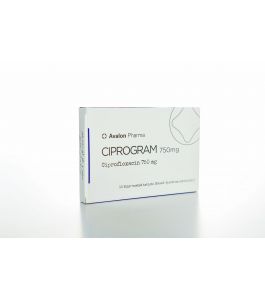 Ciprogram 750 Mg Tablet 10 Pcs