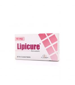 Lipicure 40 Mg 30 Tablets