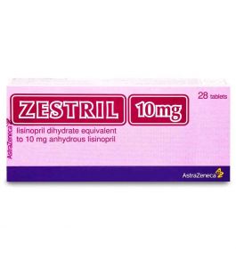 Zestril 10 Mg Tablet 28Pcs