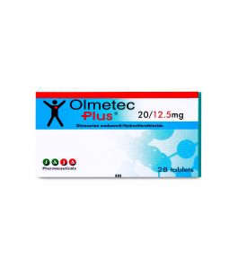 Olmetec 20/12.5 Mg Tablet 28Pcs