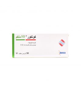 Concor 10 Mg Tablet 30Pcs