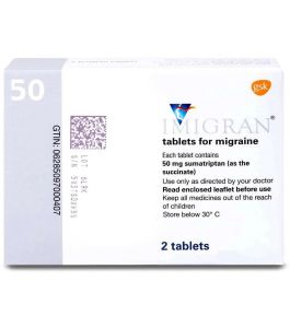 Imigran 50 Mg Tablet 2Pcs