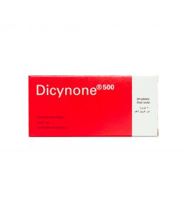 Dicynone 500 Mg Tablet 20Pcs