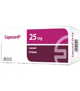 CAPOCARD 25MG TABLETS