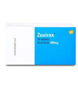 Zovirax 400 Mg Tablet 70Pcs