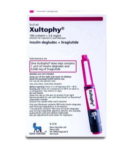 Xultophy 100 Units/Ml Plus 3.6Mg/Ml 5 Pens 3Ml (Ref)