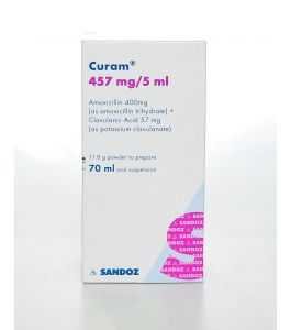 Curam 457 Mg Suspension 70 Ml