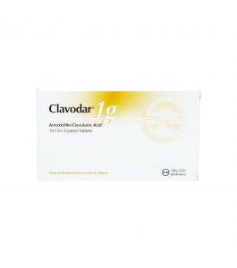 Clavodar 1G 14 Tablets