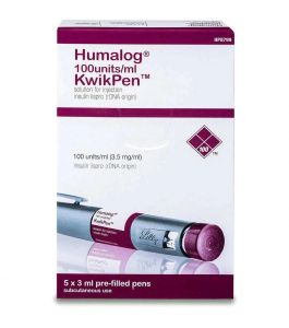 Humalog 100 Iu/Ml Kwikpen (Ref)