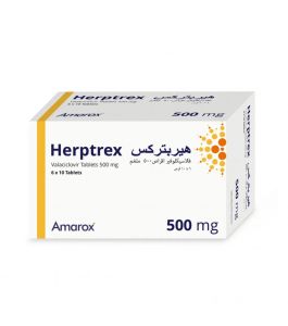 Herptrex 500Mg 10F.C.Tablet