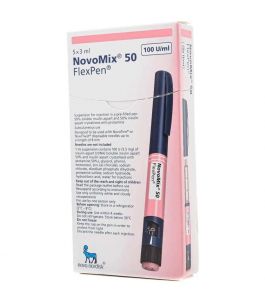 Novomix 50 Flexpen 100u/ml 5x3ml