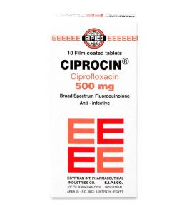 Ciprocin 500 mg Tablet 10pcs