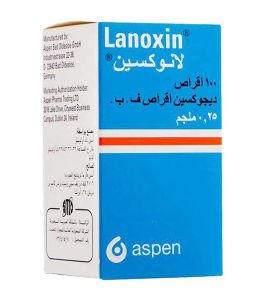 Lanoxin 0.25 mg Tablet 100pcs
