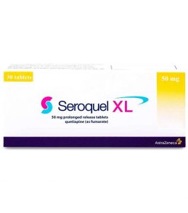 Seroquel XL 50 mg Tablet 30