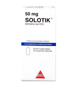 Solotik 50Mg 30 Tab
