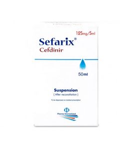 Sefarix 125mg   5ml 50 susp