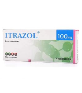 ITRAZOL 100MG CAPSULES 4 CAPS
