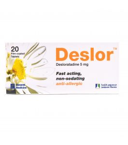 Deslor 5 Mg Tablet 20 Piece