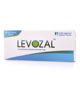 Levozal 5 Mg Tablet 20 Piece