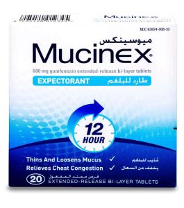 Mucinex Tablet 600 Mg 20Pcs