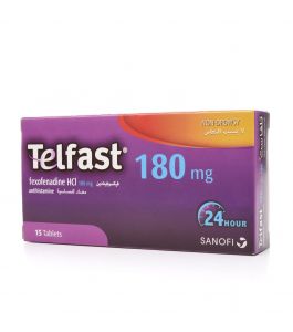 Telfast 180 Mg Tablet 15Pcs