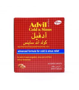 Advil-Cold&Sinus Caplet 20Pcs