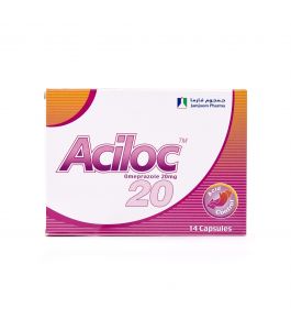 Aciloc 20 Mg Capsule 14Pcs