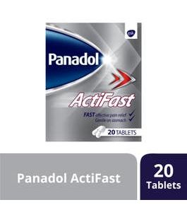 Panadol Actifast 500 Mg Tablet 20Pcs