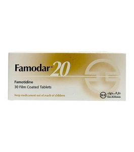 FAMODAR 20 MG 30 TAB