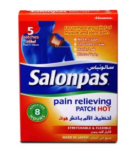 Salonpas Pain Relieving Hot Patch 5 7Cm X 10cm