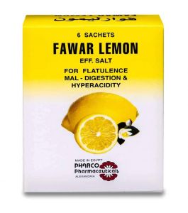 Fawar Lemon Effervescent Sachets 6 Pcs