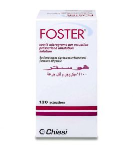 Foster Pressurized Solution for inhalation 120 Puffs
