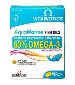 Aquamarine Omega3 60 Capsules